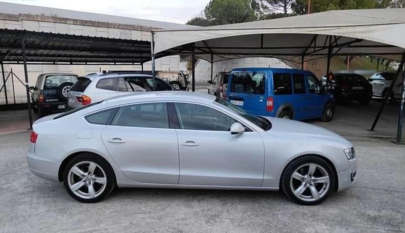 Usado Audi A5 145 CV (106 kW) 2009 Gris Coupe