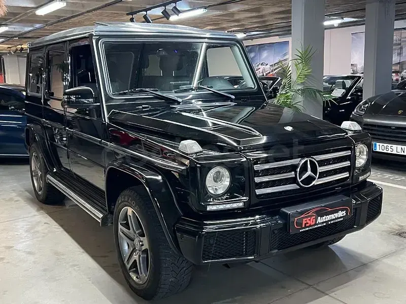 Usado Mercedes G350 245 CV (180 kW) 2017 Negro SUV