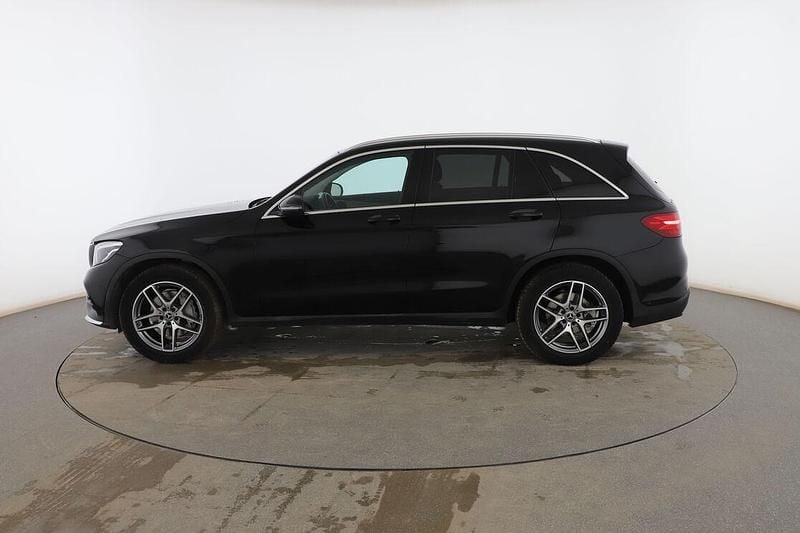 Usado Mercedes GLC250 AMG line 210 CV (154 kW) 2018 Negro SUV