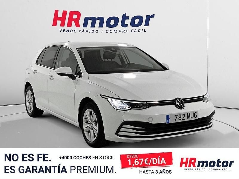 Usado VW Golf VIII Life 110 CV (80 kW) 2023 Blanco Berlina