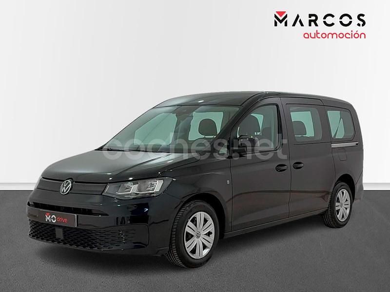 Negro Usado 2023 VW Caddy Maxi Monovolumen | 27.200 € (Un poco caro) - Imagen 1/4