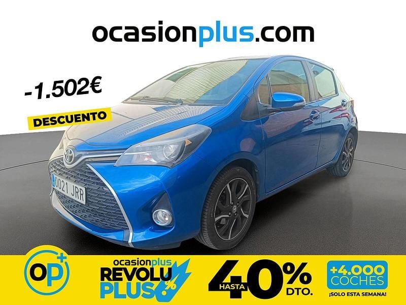Usado Toyota Yaris Active 99 CV (72 kW) 2016 Azul Utilitario