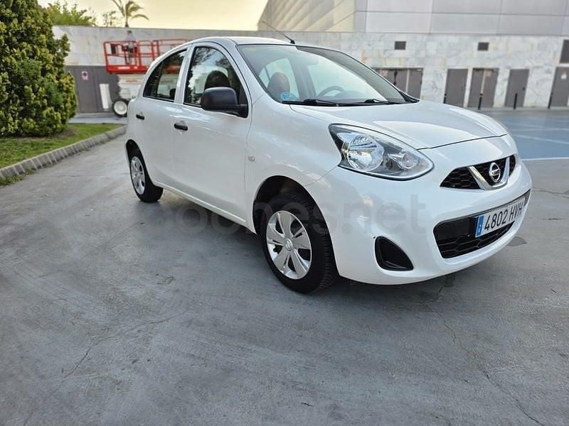 Usado Nissan Micra Acenta 80 CV (58 kW) 2014 Blanco Utilitario