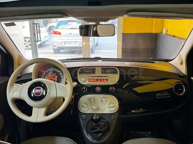 Usado Fiat 500 69 CV (50 kW) 2014 Negro Berlina
