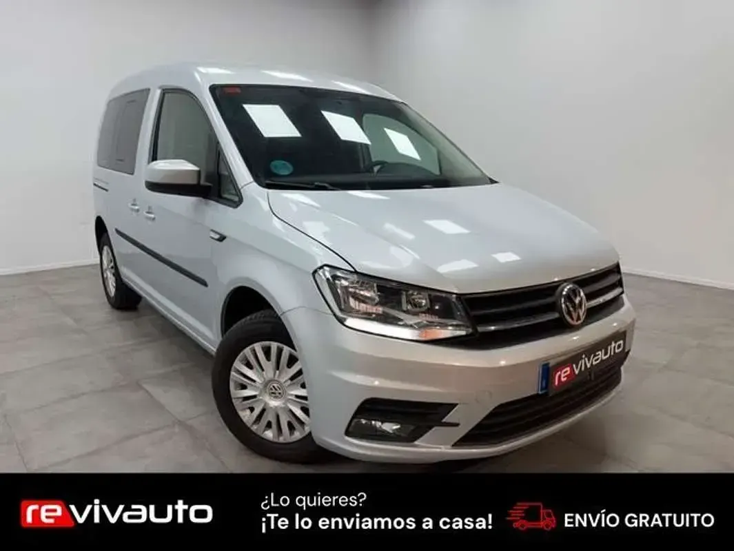 Usado VW Caddy Edition 102 CV (75 kW) 2019 Gris Monovolumen