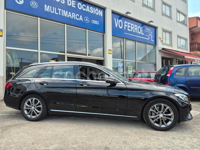 Negro Usado 2018 Mercedes C250 Familiar | 17.900 € (Buen precio) - Imagen 1/1