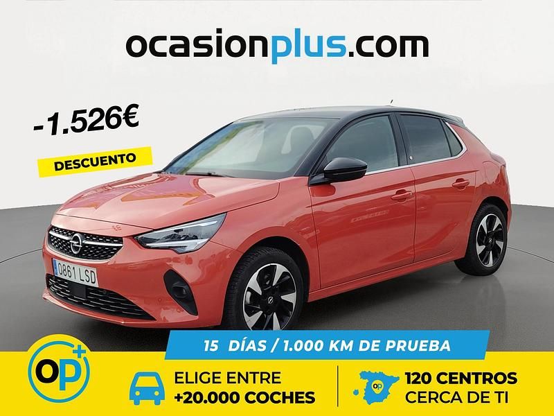 Usado Opel Corsa-e Elegance 100 kW (136 CV) 2021 Naranja Utilitario