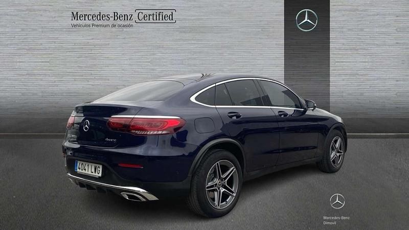 Usado Mercedes GLC300 245 CV (180 kW) 2022 Azul Coupe