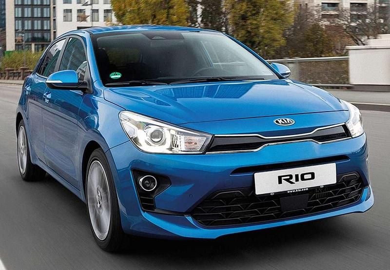 Usado Kia Rio 84 CV (61 kW) 2015 Negro Utilitario