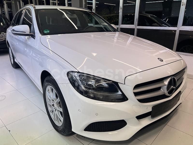 Blanco Usado 2016 Mercedes C220 Familiar | 16.500 € (Precio justo) - Imagen 1/4