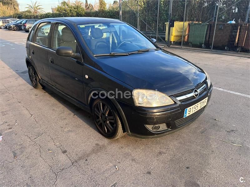 Usado Opel Corsa Enjoy 70 CV (51 kW) 2006 Negro Utilitario