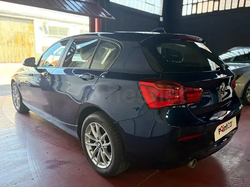 Usado BMW 116 Sport Line 116 CV (85 kW) 2017 Azul Utilitario