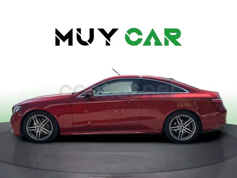Usado Mercedes E220 194 CV (142 kW) 2018 Rojo Coupe