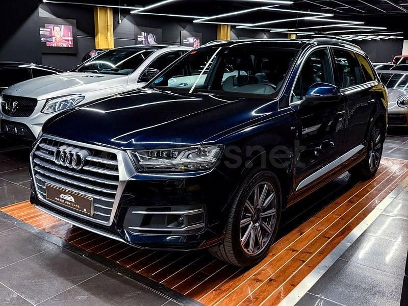 Usado Audi Q7 Design 272 CV (200 kW) 2017 Azul SUV