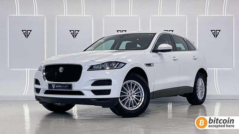 Blanco Usado 2021 Jaguar F-Pace Pure SUV | 21.900 € (Buen precio) - Imagen 1/4