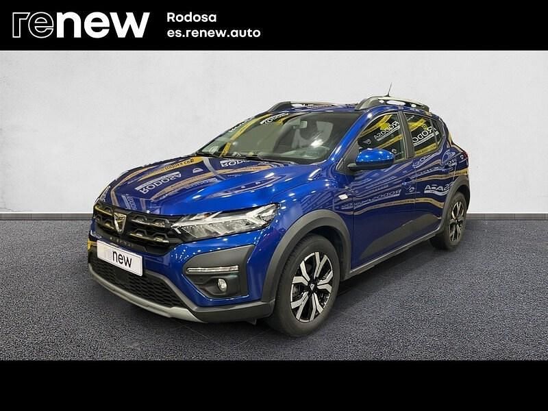 Usado Dacia Sandero Comfort 91 CV (66 kW) 2021 Azul Berlina