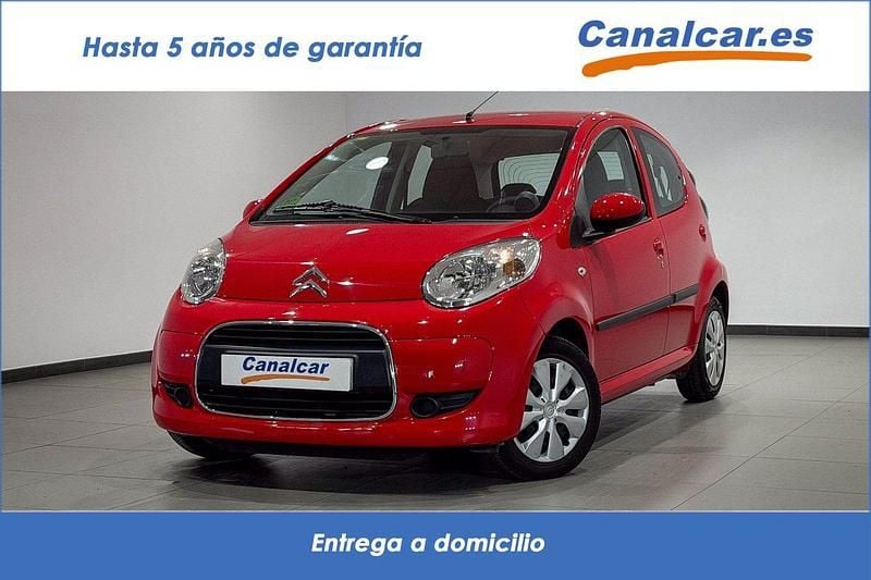 Usado Citroën C1 68 CV (50 kW) 2010 Rojo Utilitario