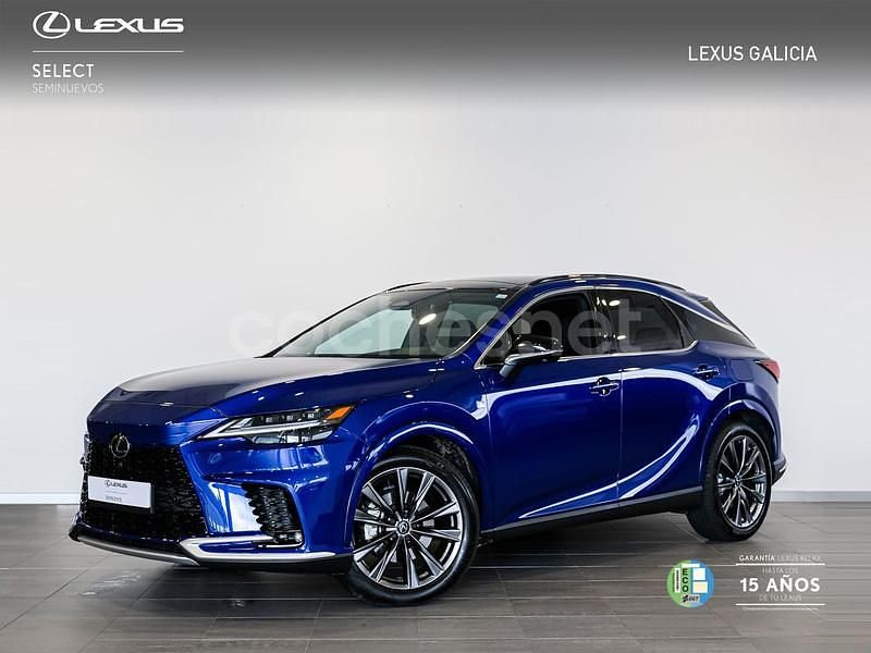 Azul Usado 2023 Lexus RX450h SUV | 77.900 € (Caro) - Imagen 1/4