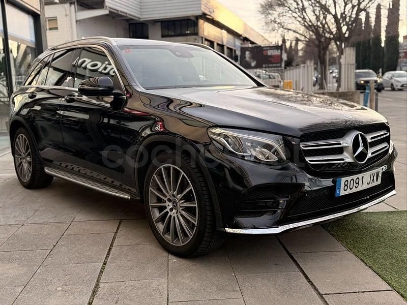 Usado Mercedes GLC250 204 CV (150 kW) 2017 Negro SUV