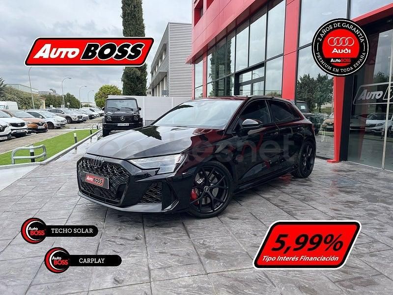 Usado Audi RS3 400 CV (294 kW) 2025 Negro Berlina