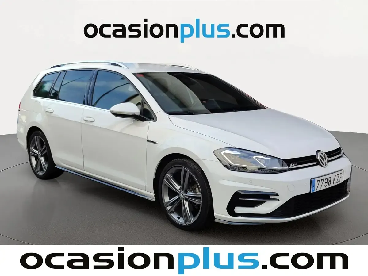 Usado VW Golf Sportsvan Sport 150 CV (110 kW) 2019 Blanco Monovolumen