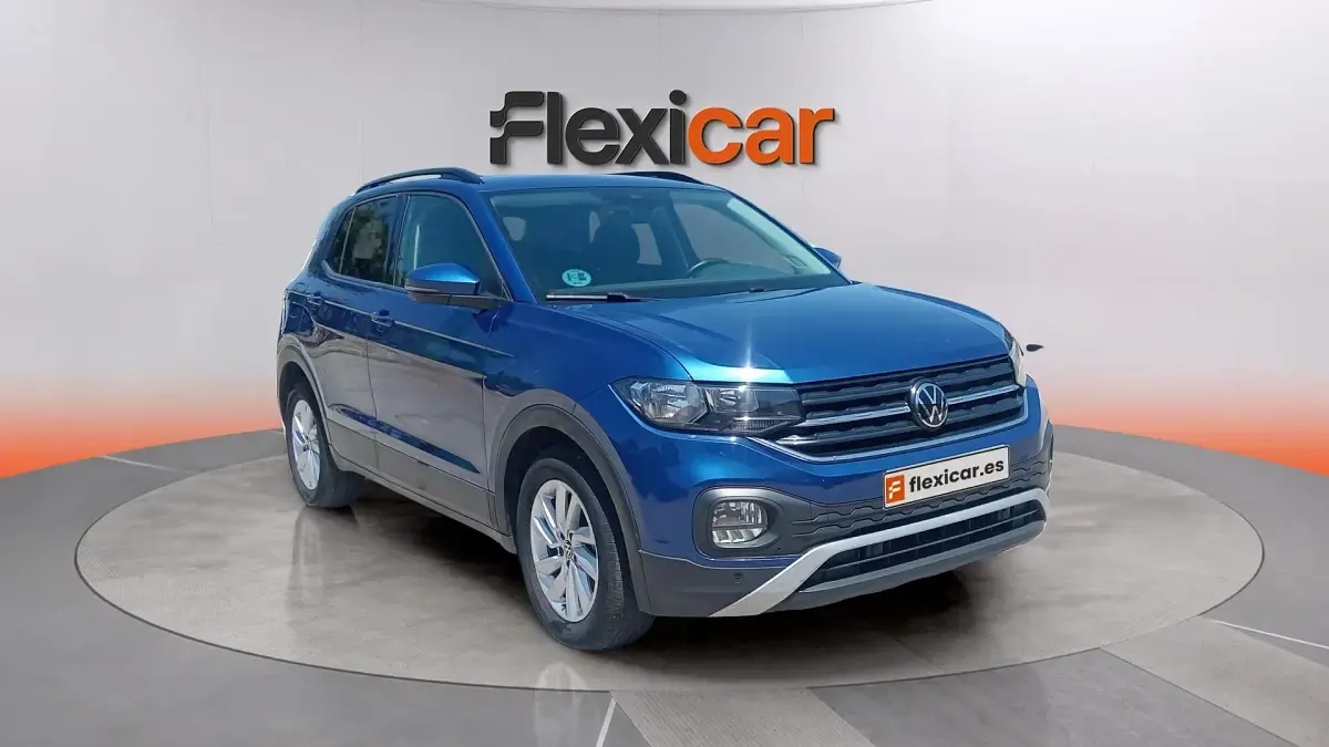 Usado VW T-Cross Advance 110 CV (80 kW) 2022 Azul SUV
