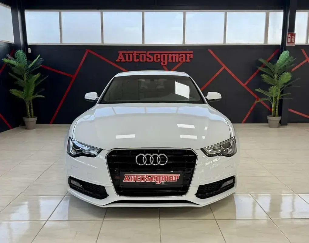 Usado Audi A5 Sportback S-Line 190 CV (139 kW) 2016 Blanco Utilitario