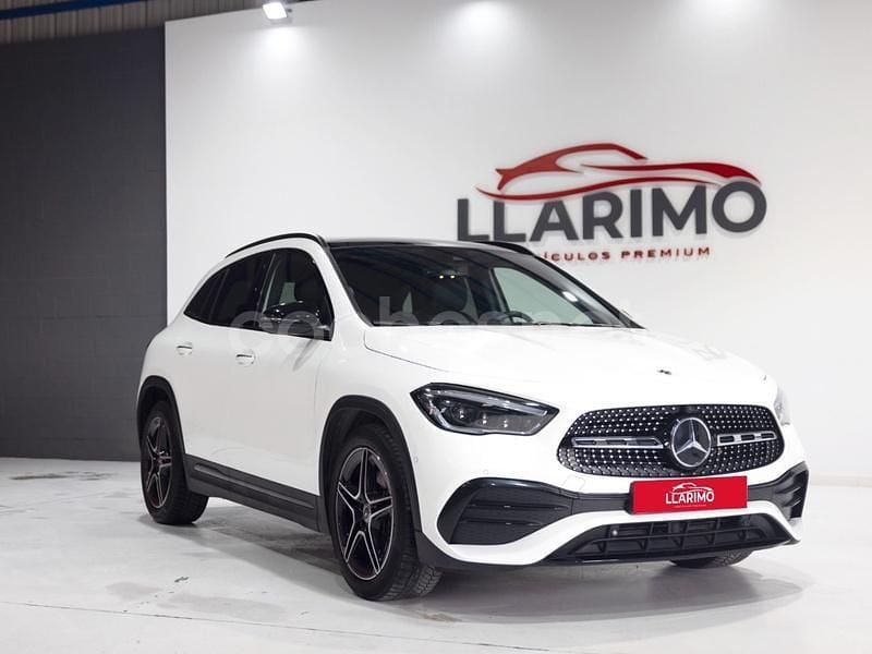 Usado Mercedes GLA200 150 CV (110 kW) 2021 Blanco SUV