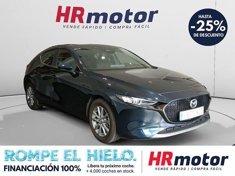 Usado Mazda 3 Prime-Line 140 CV (102 kW) 2025 Azul Berlina