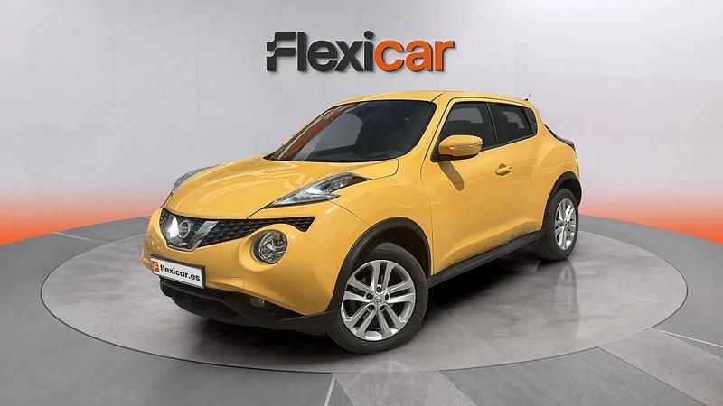 Begagnad Nissan Juke Acenta 110 HK (80 kW) 2017 Gul SUV