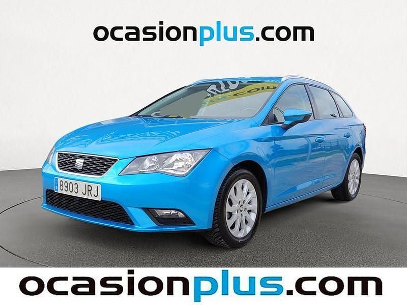 Usado Seat Leon Style 125 CV (91 kW) 2016 Azul Monovolumen