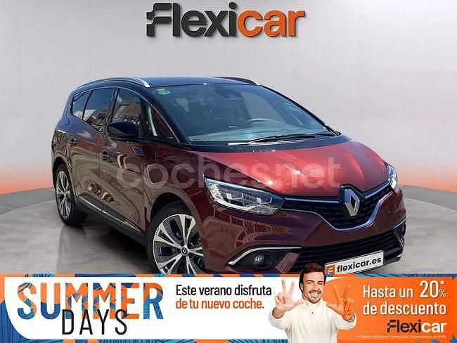 Granate Usado 2018 Renault Grand Scénic IV LIMITED Monovolumen | 15.990 € (Precio justo) - Imagen 1/4
