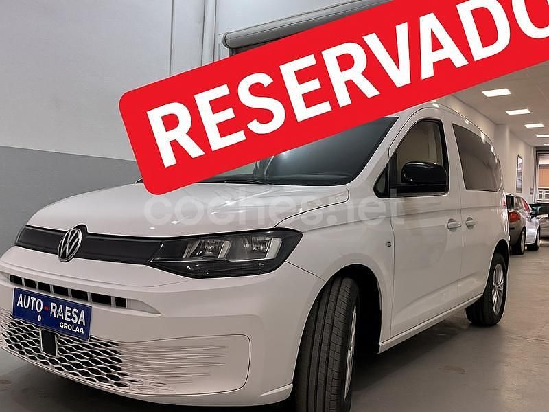 Blanco Usado 2021 VW Caddy Monovolumen | 19.990 € (Un poco caro) - Imagen 1/4