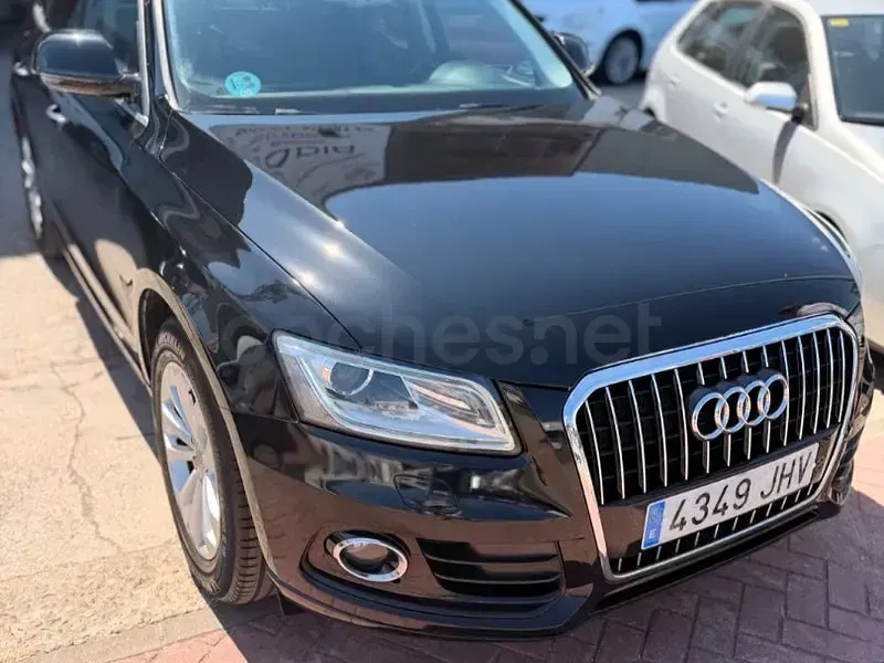 Usado Audi Q5 Advanced 150 CV (110 kW) 2015 Negro SUV