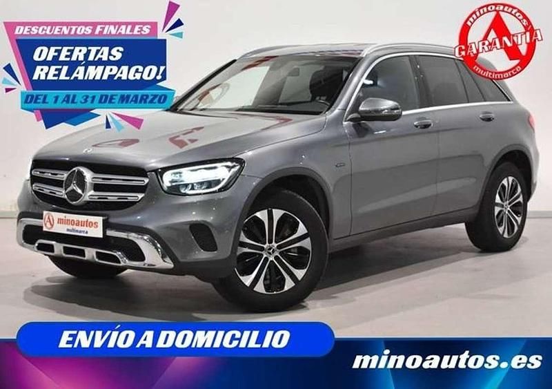 Usado Mercedes GLC300 313 CV (230 kW) 2020 Gris SUV