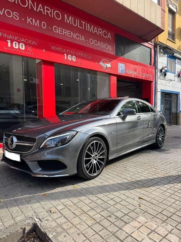 Gris Usado 2017 Mercedes CLS350 Coupe | 29.990 € (Un poco caro) - Imagen 1/4