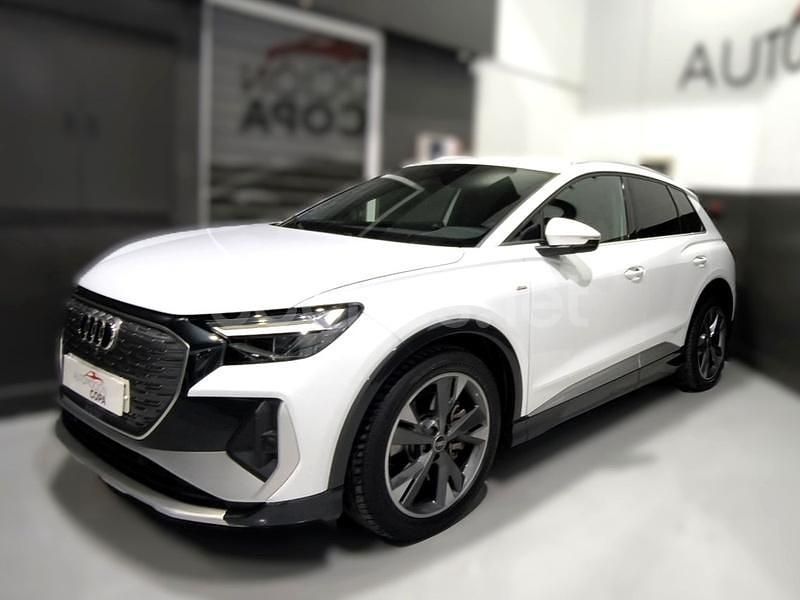 Eléctrico Usado 2021 Audi Q4 e-tron S-Line SUV | 26.990 € (Precio justo) - Imagen 1/4