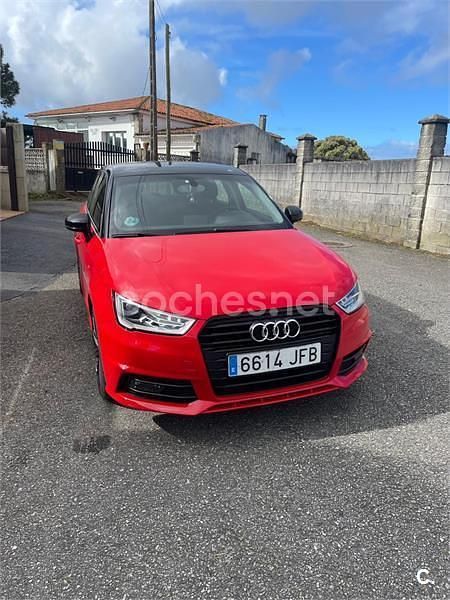 Usado Audi A1 Sportback 95 CV (69 kW) 2015 Rojo Utilitario