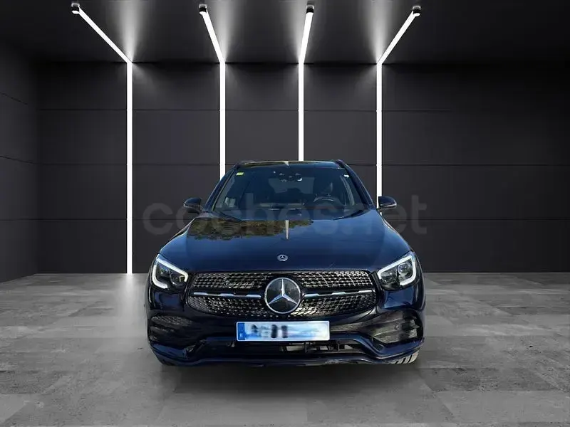 Usado Mercedes GLC300e 258 CV (189 kW) 2020 Azul SUV