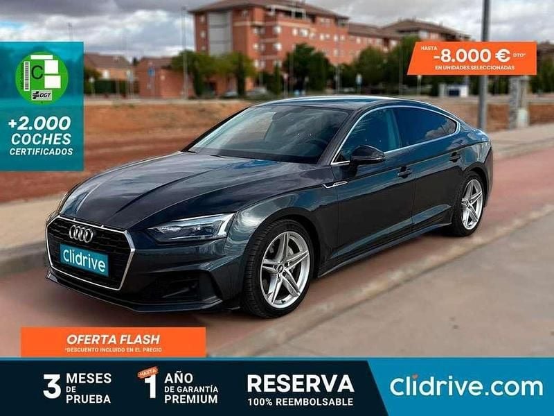 Usado Audi A5 Sportback Advanced Plus 204 CV (150 kW) 2021 Gris Utilitario