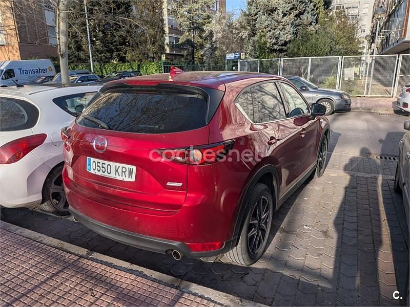 Usado Mazda CX-5 194 CV (142 kW) 2018 Granate SUV