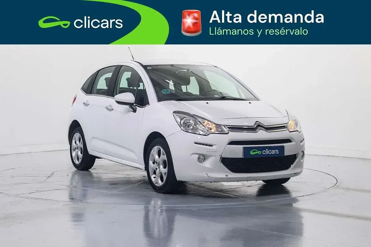 Usado Citroën C3 Live 82 CV (60 kW) 2016 Blanco Utilitario