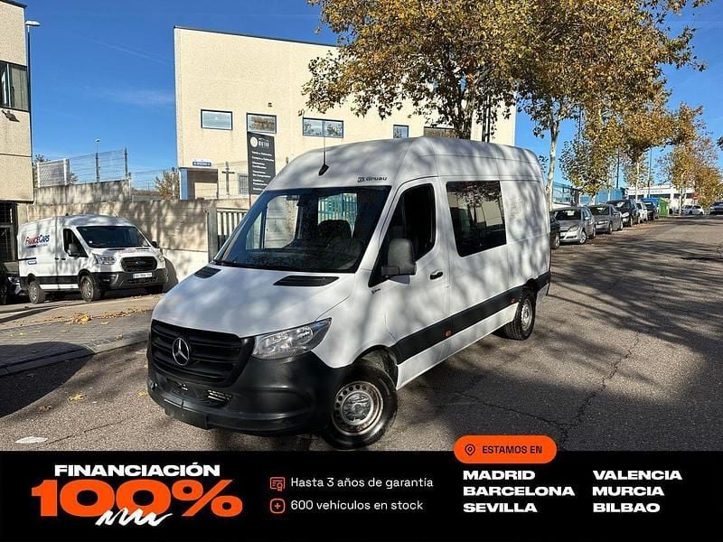Blanco Usado 2022 Mercedes Sprinter Van | 25.495 € (Precio justo) - Imagen 1/4