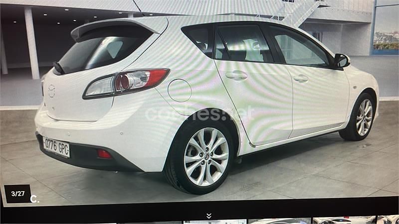 Usado Mazda 3 Active 105 CV (77 kW) 2009 Blanco Berlina