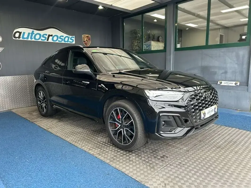 Usado Audi Q5 Sportback S-Line 204 CV (150 kW) 2022 Negro SUV