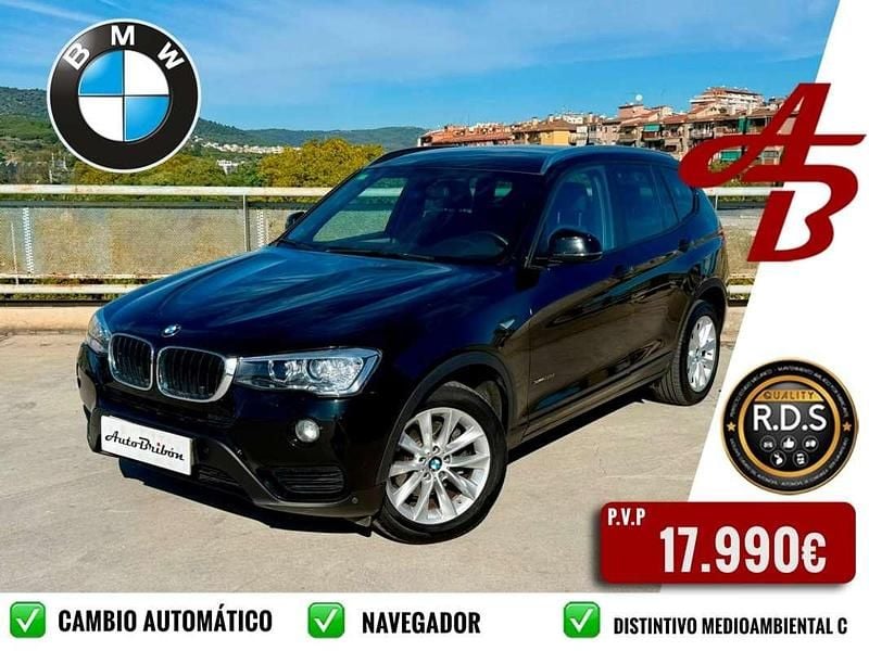 Usado BMW X3 190 CV (139 kW) 2015 Negro SUV