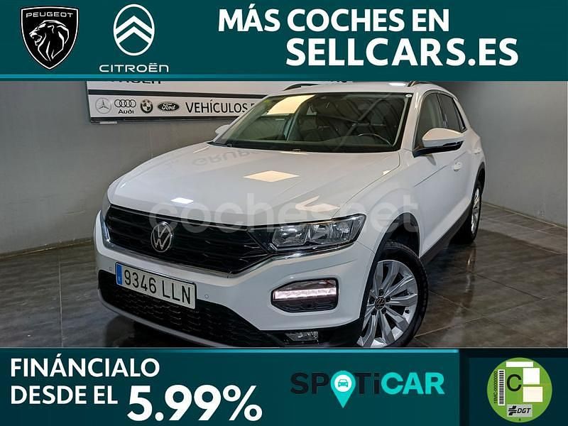 Blanco Usado 2020 VW T-Roc Advance SUV | 19.490 € (Precio justo) - Imagen 1/4