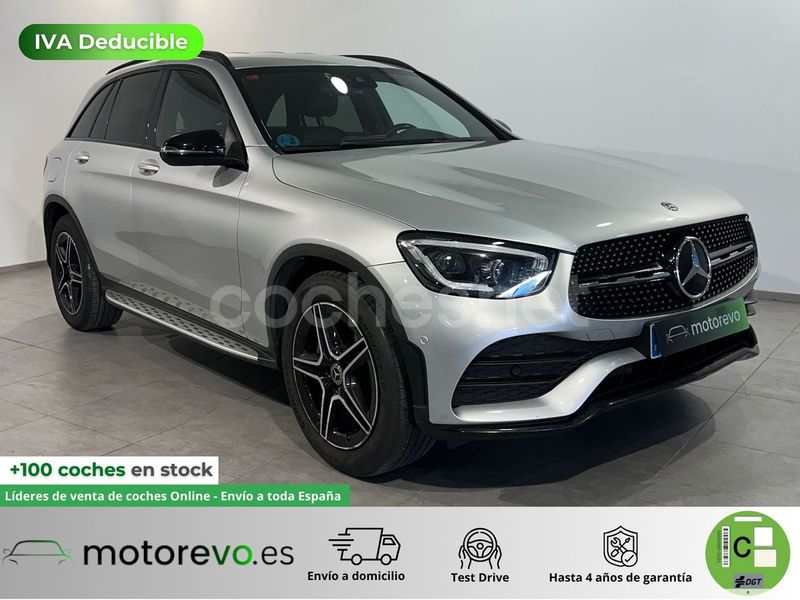 Gris / plata Usado 2021 Mercedes GLC220 SUV | 31.987 € (Precio justo) - Imagen 1/4
