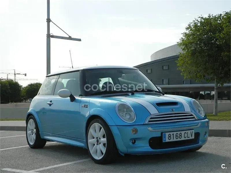 Usado Mini Cooper S 163 CV (119 kW) 2003 Azul Utilitario