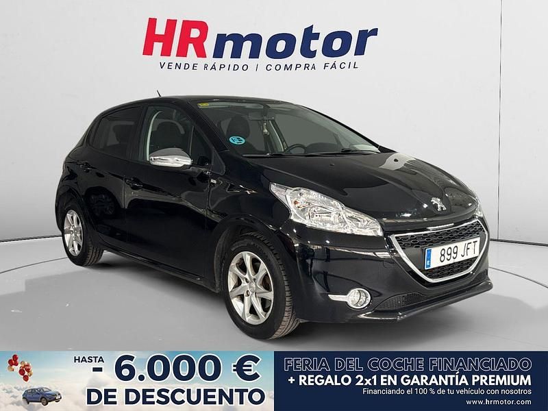 Negro Usado 2015 Peugeot 208 Style Utilitario | 7690 € (Precio justo) - Imagen 1/4